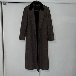 Loring WORUMBO Double Breasted 100% Wool Trench Coat